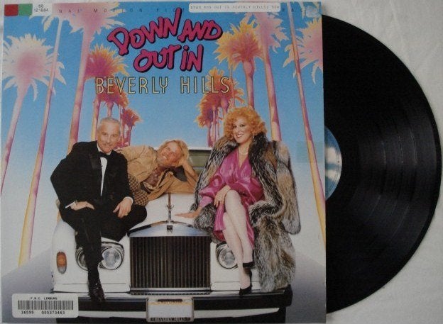 Down and out in Beverly Hills, Cd's en Dvd's, Ophalen of Verzenden, 1980 - 1989, Zo goed als nieuw, 12 inch