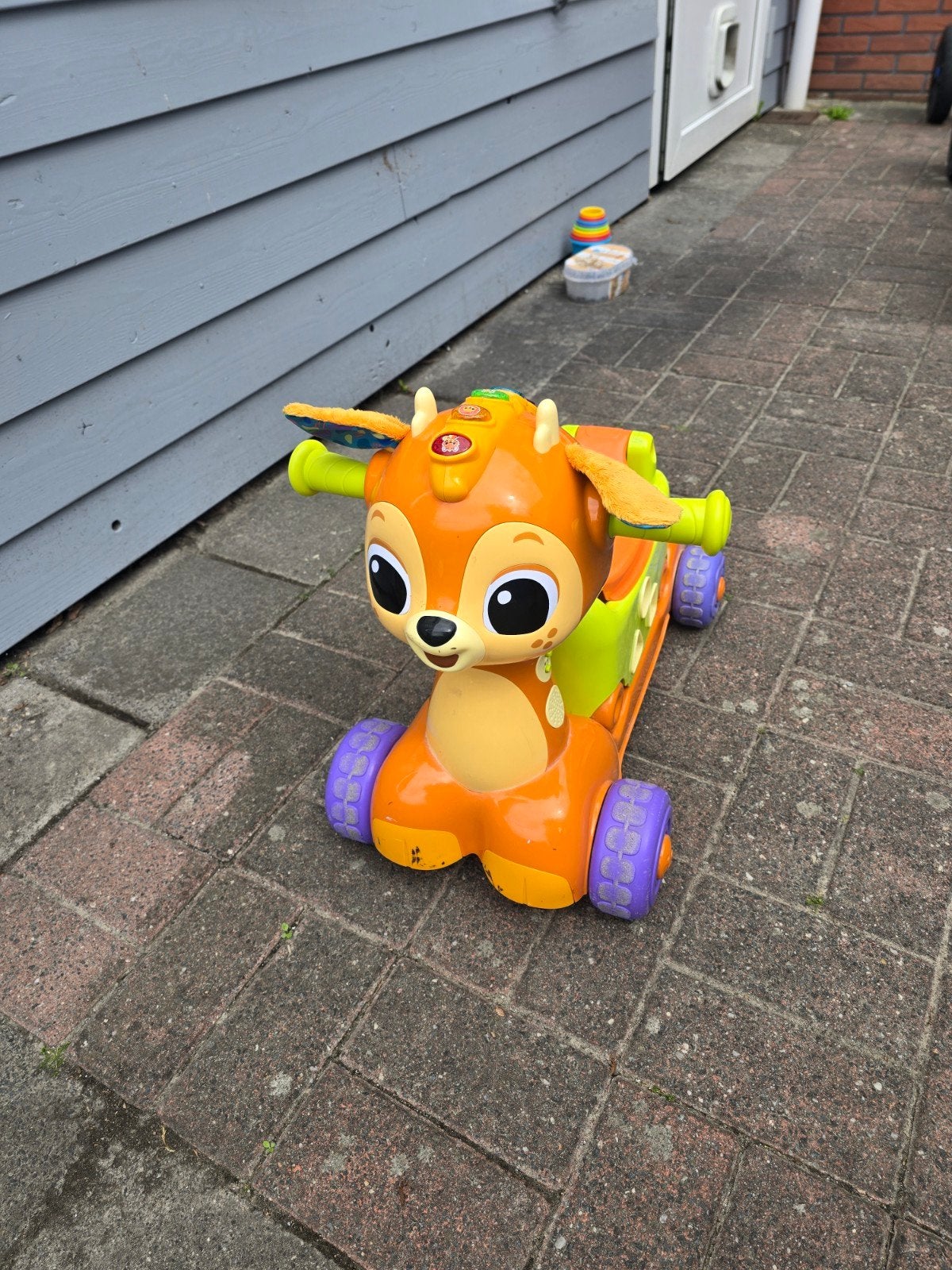VTech Hoefje Hert Loopwagentje - Werkend, Ophalen of Verzenden, Gebruikt, Duwvoertuig