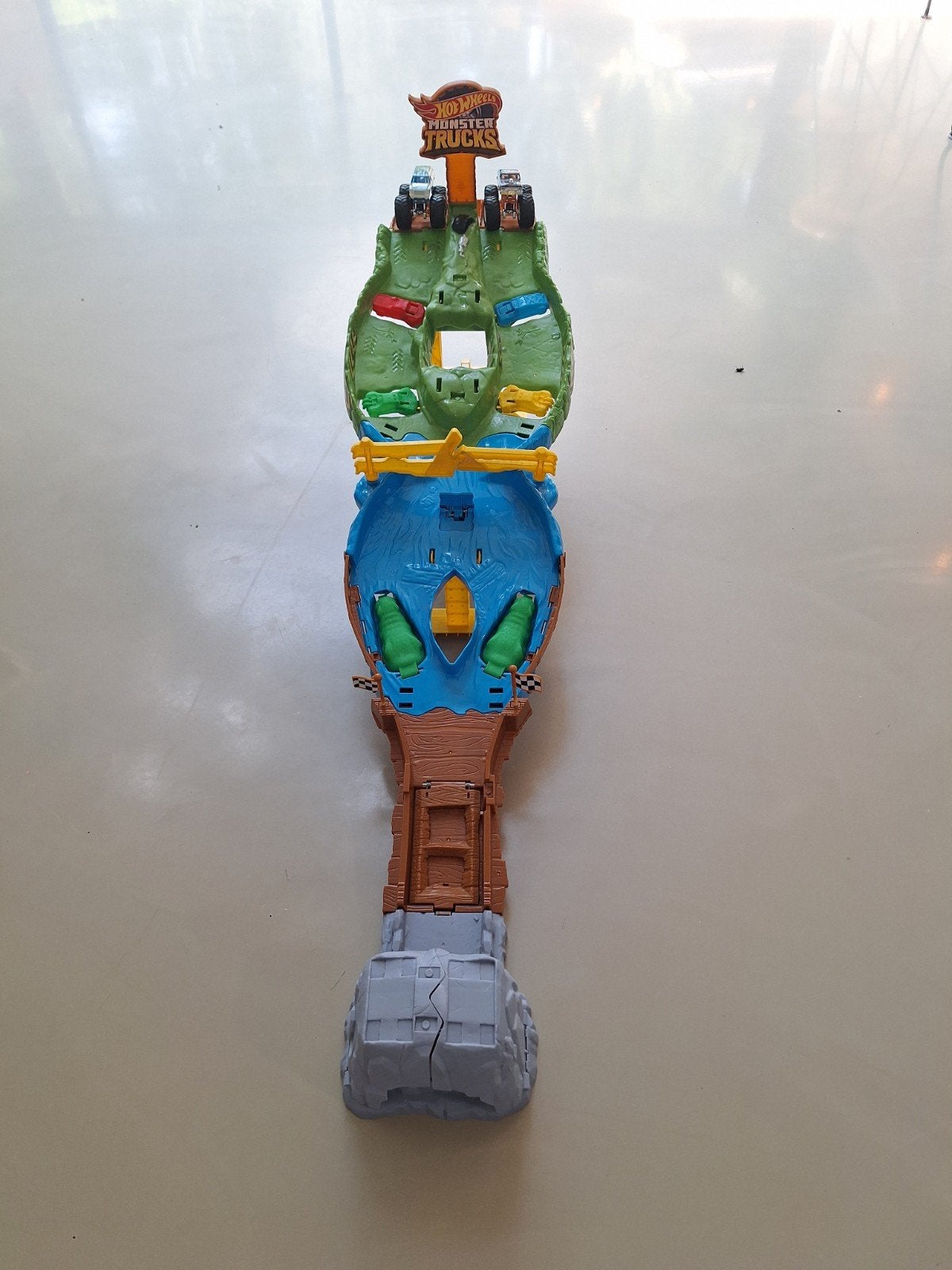 hotwheels wreckin' raceway inc. auto's, Ophalen of Verzenden