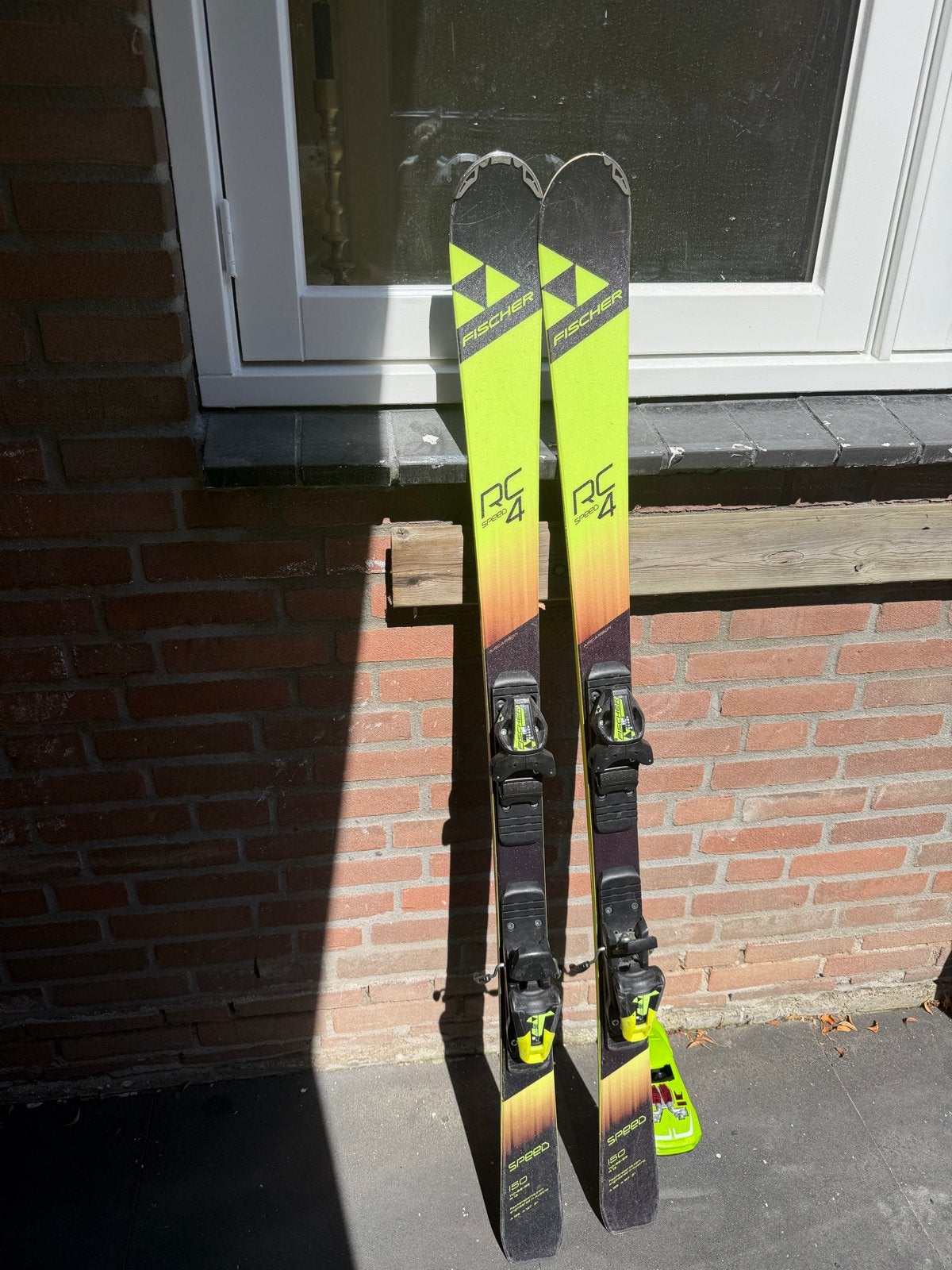 Fischer ski's RC4 met Atomic stokken, Ophalen, Skiën, Ski's, Fischer