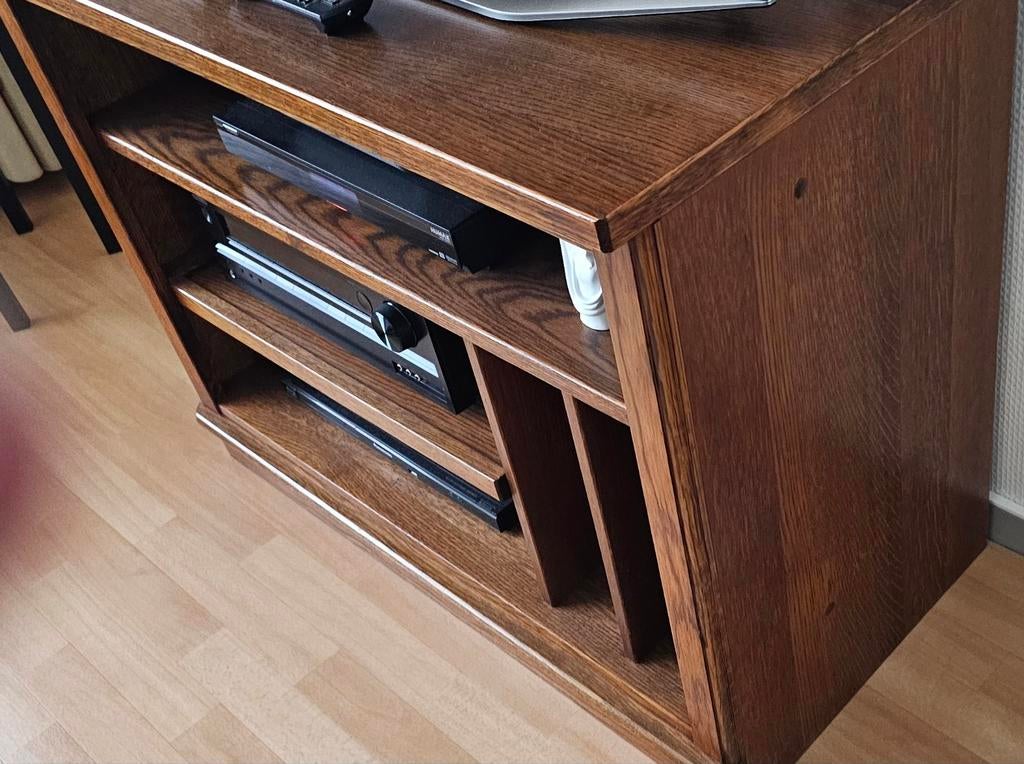 Televisiekast eiken, Ophalen of Verzenden, 25 tot 50 cm, Minder dan 100 cm