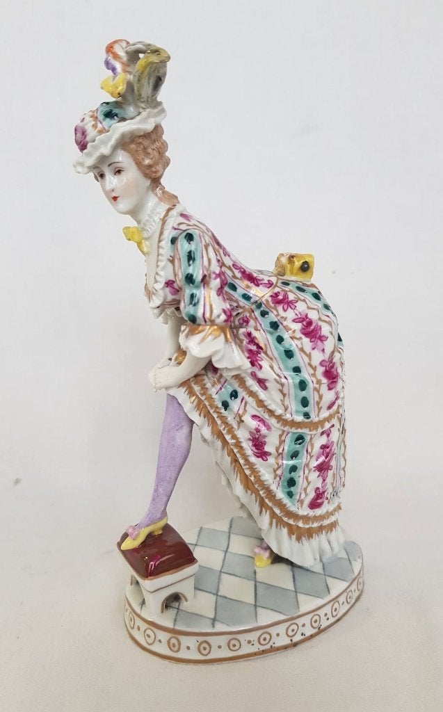 Augarten figurine ondeugend., Antiek en Kunst, Ophalen of Verzenden