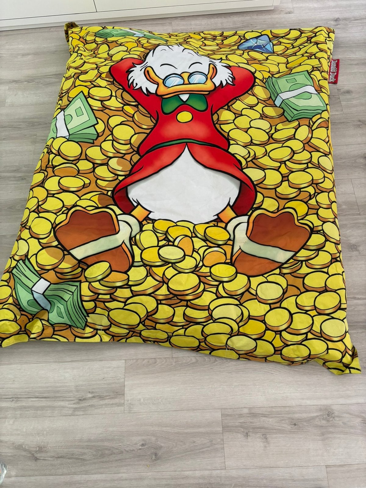 Donald Duck zitzak, Huis en Inrichting, Zitzakken, Ophalen, Gebruikt