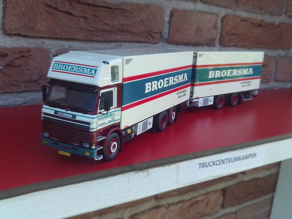 Tekno  Scania  Topsleeper  van  Broersma., Ophalen of Verzenden, Nieuw, Bus of Vrachtwagen, Tekno