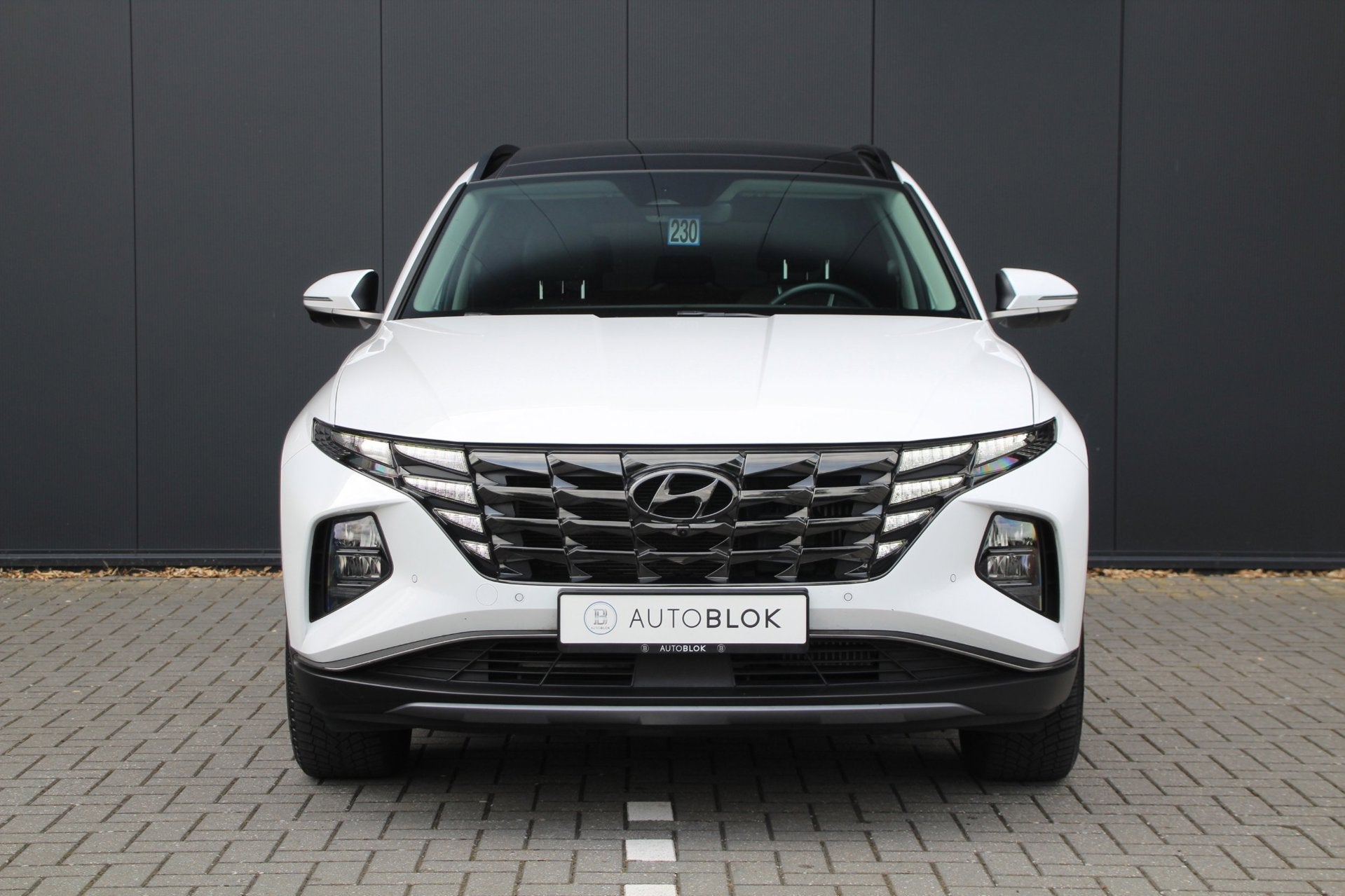 Hyundai Tucson 1.6 T-GDI PHEV Premium Sky 4WD | Panoramadak, Auto's, Hyundai, Gebruikt, Zwart, 4 cilinders, Wit