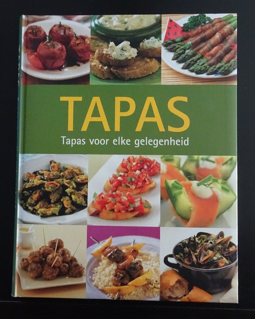 TAPAS voor elke gelegenheid, Ophalen of Verzenden, Zo goed als nieuw, Tapas, Hapjes en Dim Sum