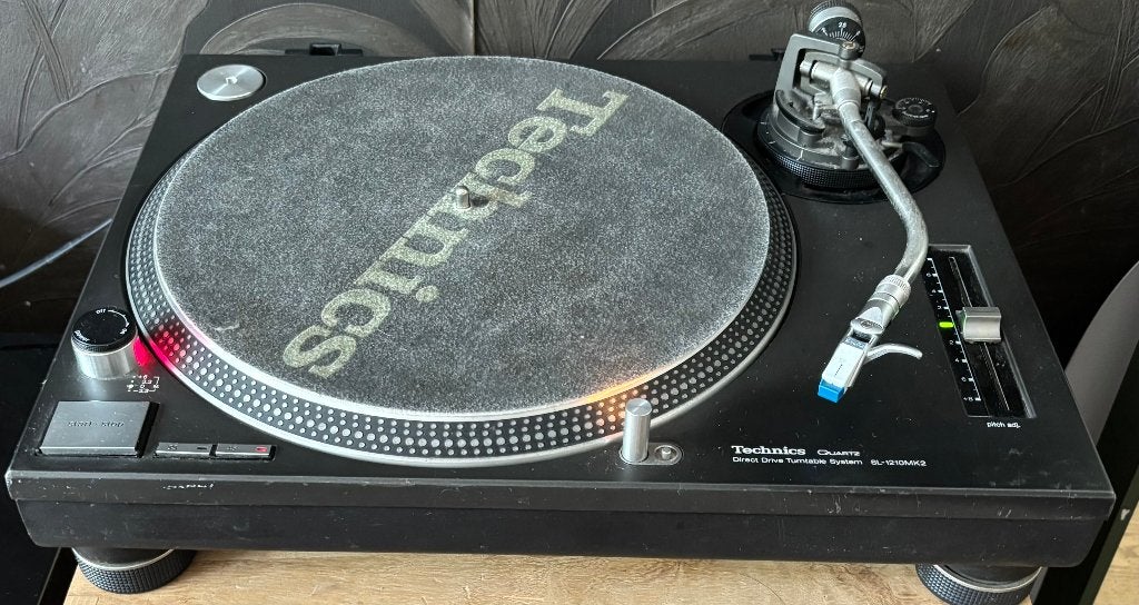 technics SL1210 MK2, Ophalen, Gebruikt, Pitch-regelaar, Platenspeler
