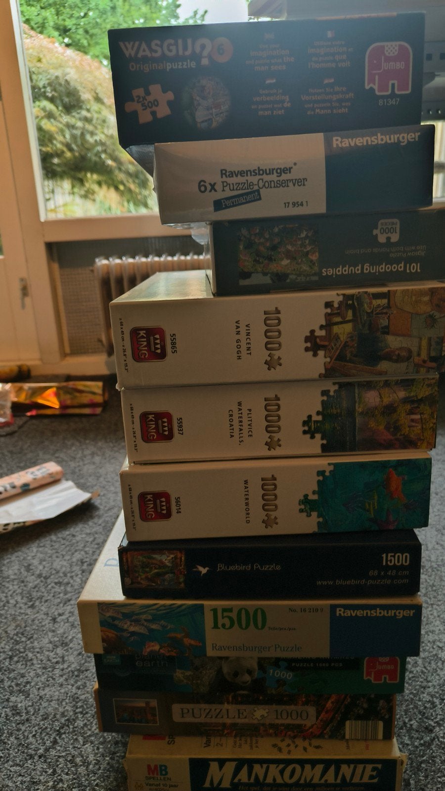 Diverse puzzels, Ophalen, 500 t/m 1500 stukjes