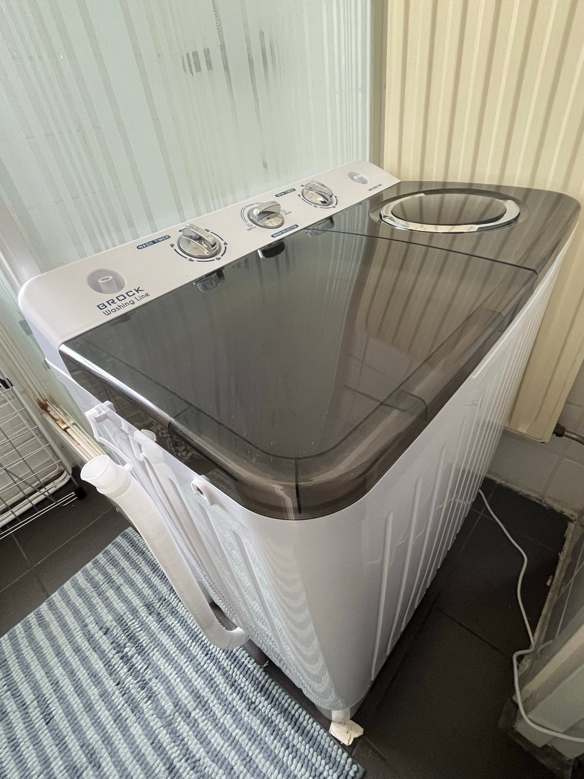 Brock XL Wasmachine - Compact en Efficiënt, Minder dan 1200 toeren, 4 tot 6 kg, Bovenlader, Ophalen of Verzenden
