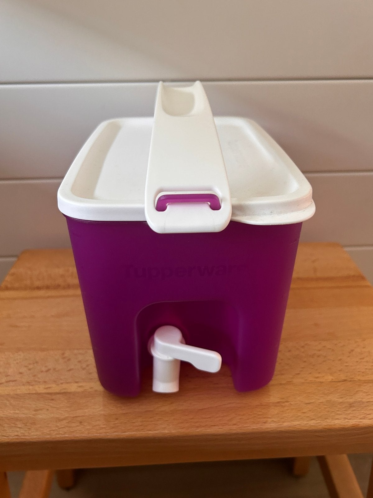 Tupperware Drankdispenser met Kraantje - Paars, Paars, Beker of Kan, Nieuw, Ophalen of Verzenden