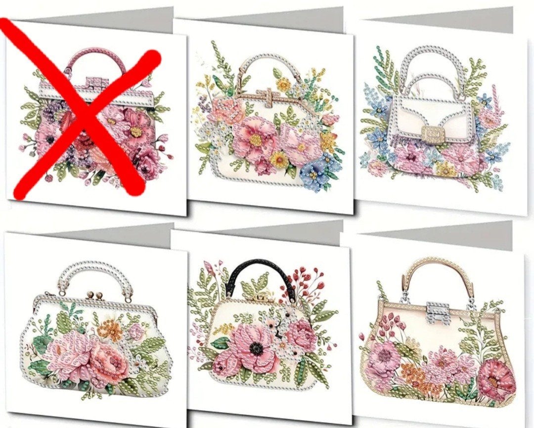 Diamond painting kaarten, Ophalen of Verzenden, Nieuw, Overige thema's