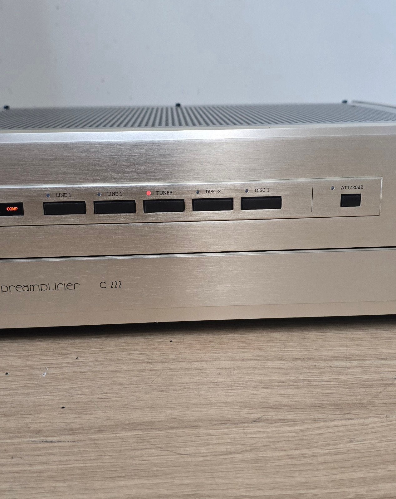 Accuphase C-222 Stereo Voorversterker - Vintage Hifi, Ophalen of Verzenden
