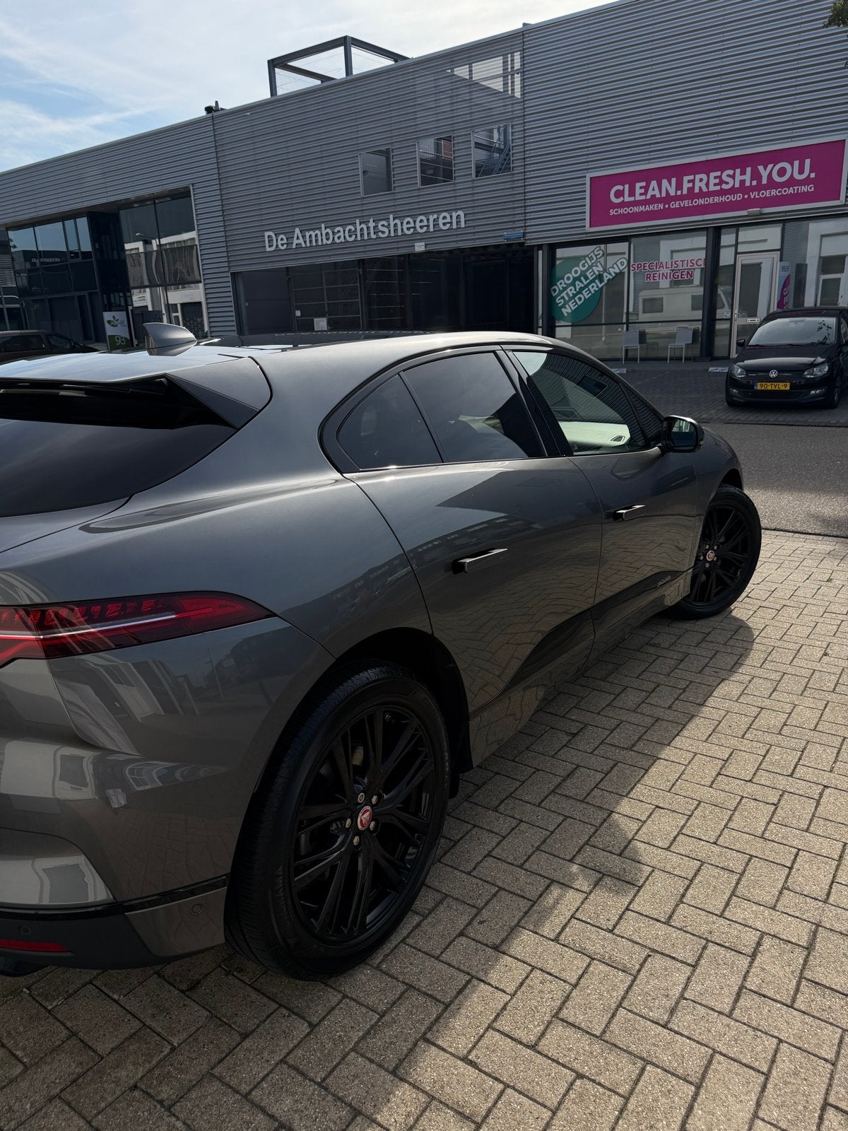 Jaguar I-PACE Ev400 400pk FIRST EDITION AWD Aut 2018 Grijs, Auto's, Dealer onderhouden, I-PACE, Origineel Nederlands, Elektrisch