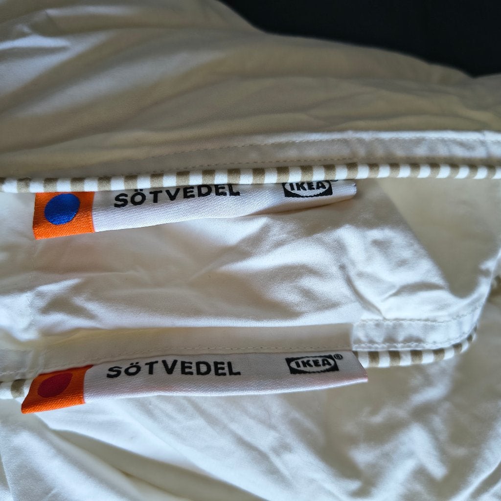 Vierseizoenen dekbed, Ophalen, Wit, Twijfelaar, IKEA