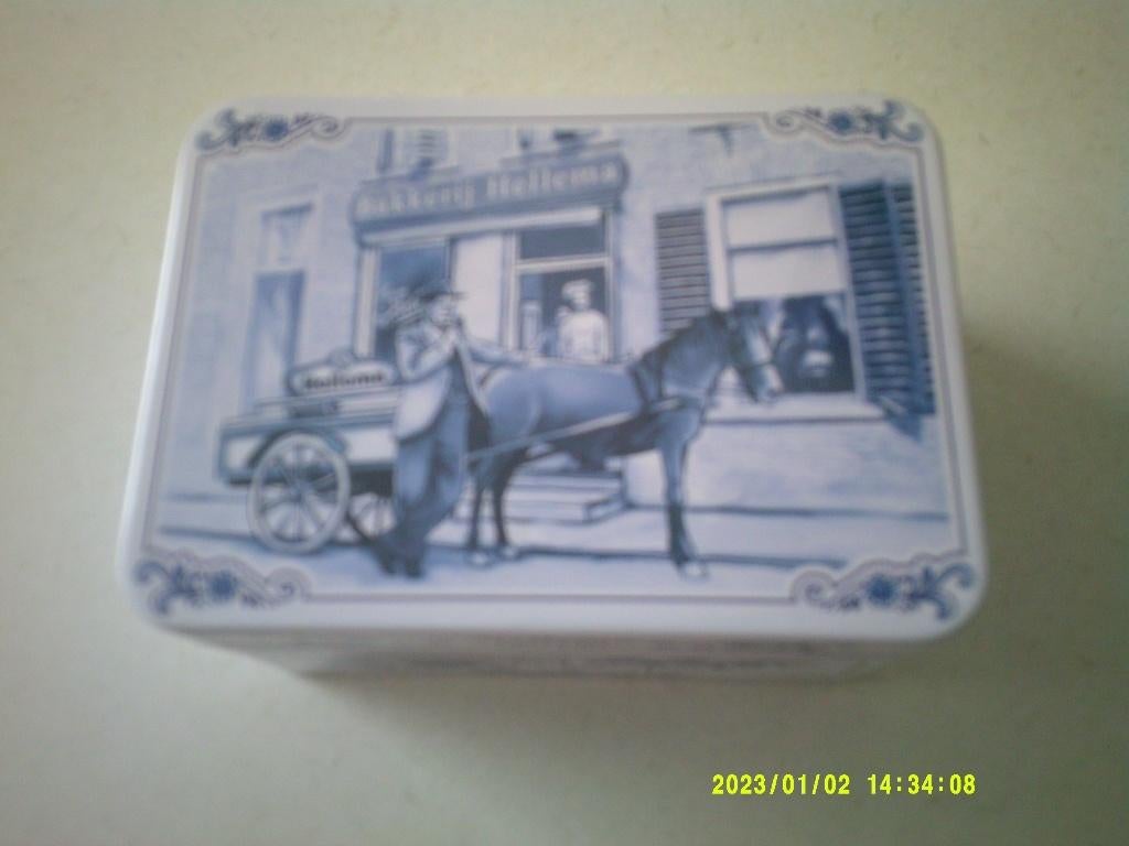 Trommeltje Bakkerij,  Hallema, Verzamelen, Blikken, Ophalen of Verzenden, Nieuw, Overige