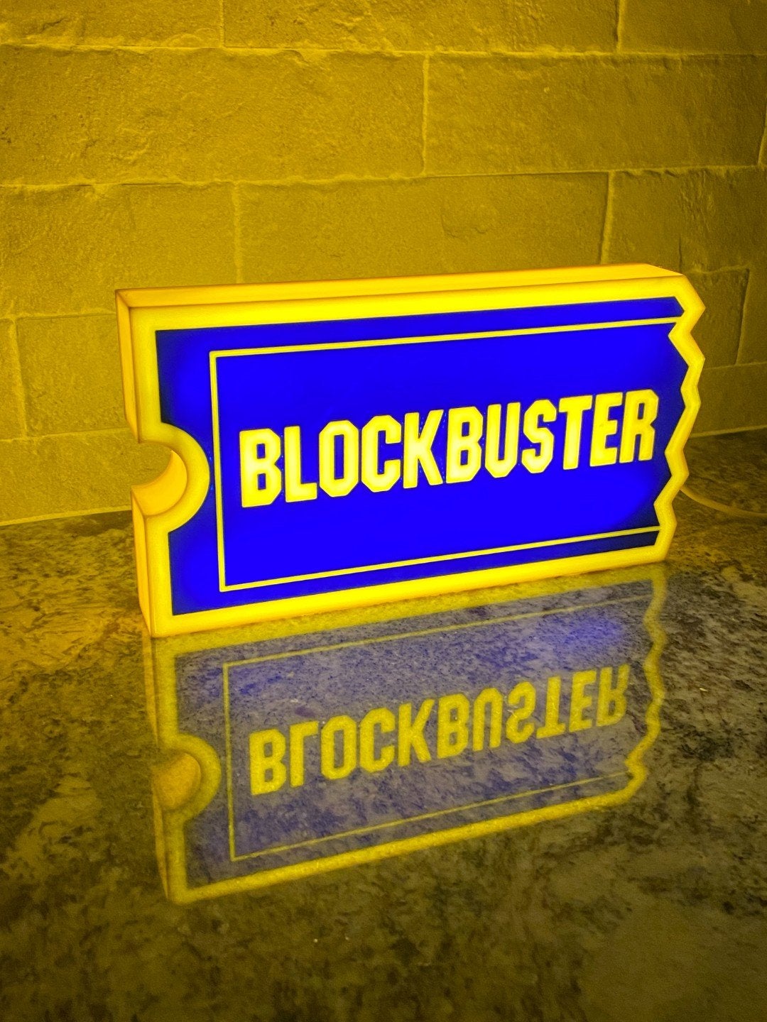 Blockbusters Lichtbak - Ideale Decoratie voor Elke Kamer, Ophalen of Verzenden, Nieuw, Lichtbak of (neon) lamp
