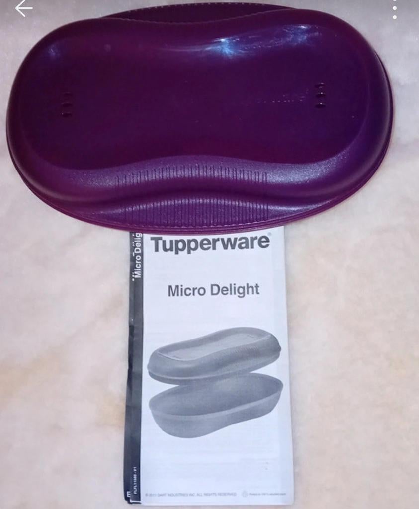 Tupperware Micro Delight - Paars, Huis en Inrichting, Keuken | Tupperware, Ophalen of Verzenden, Nieuw, Paars