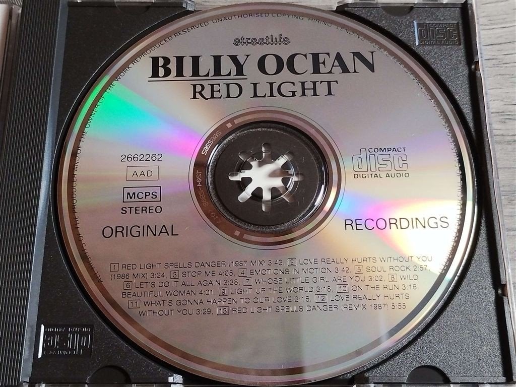 Billy Ocean ‎– Red Light, Ophalen of Verzenden, Zo goed als nieuw, Pop
