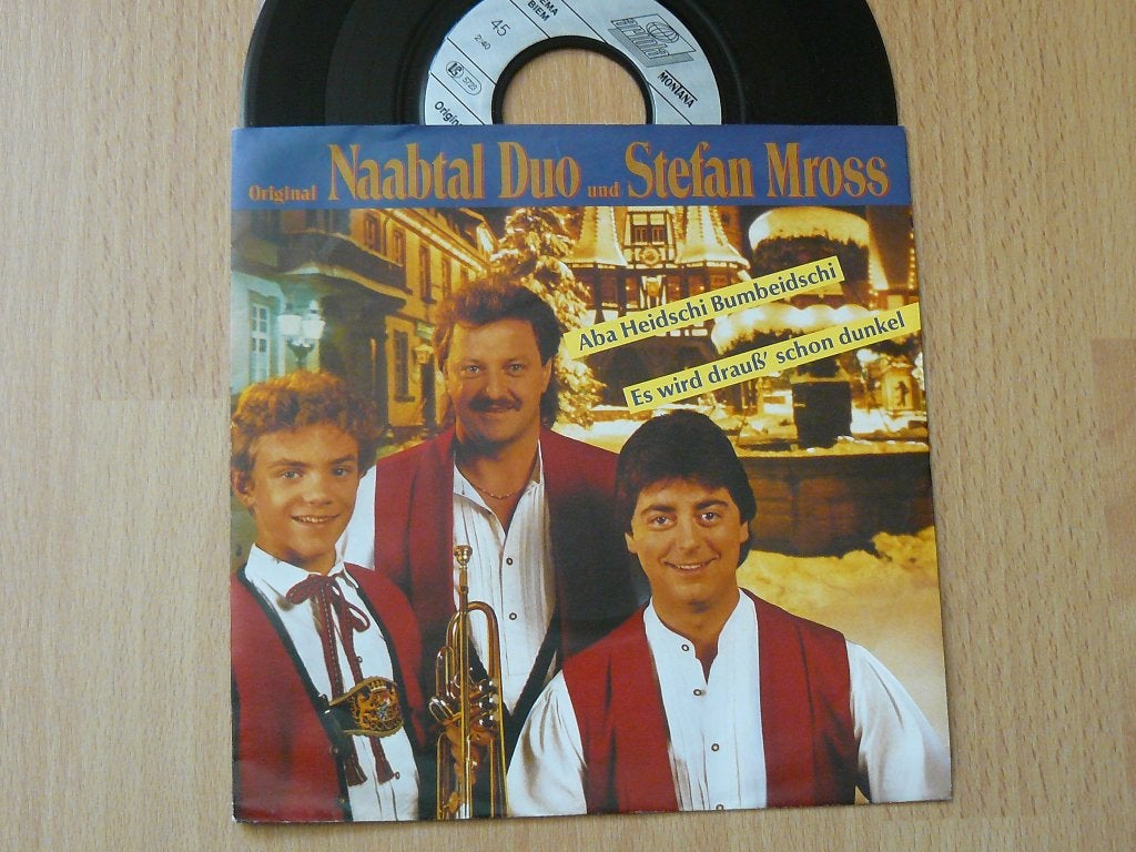 single Naabdal Duo und Stefan Mross Aba Heidschi Bombeidschi, Verzenden, Gebruikt, Pop