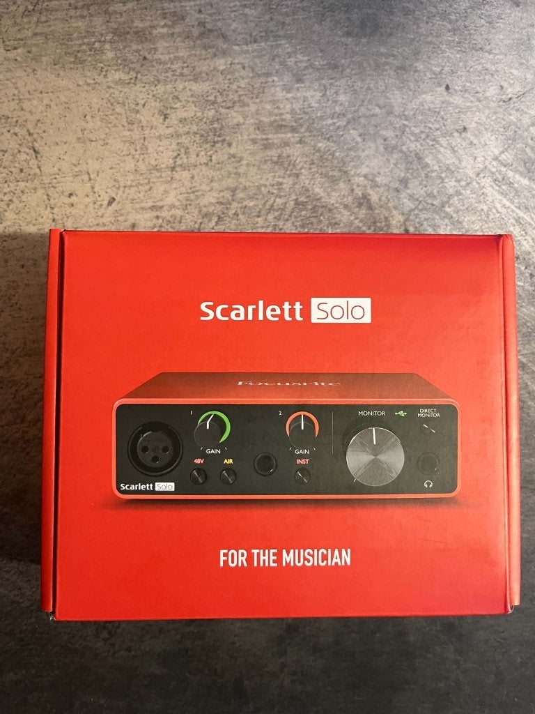 Foto 5 van Rode NT1 5th Gen, Focusrite Scarlett Solo