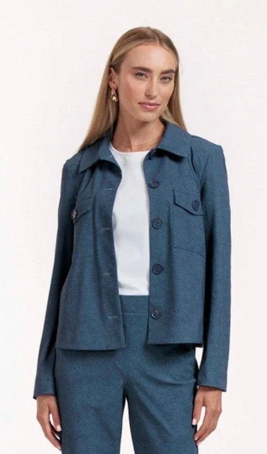 Studio Anneloes Claire Denim Jasje & Broek Set - Maat XL, Blauw, Maat 42/44 (L), Ophalen of Verzenden, Zo goed als nieuw