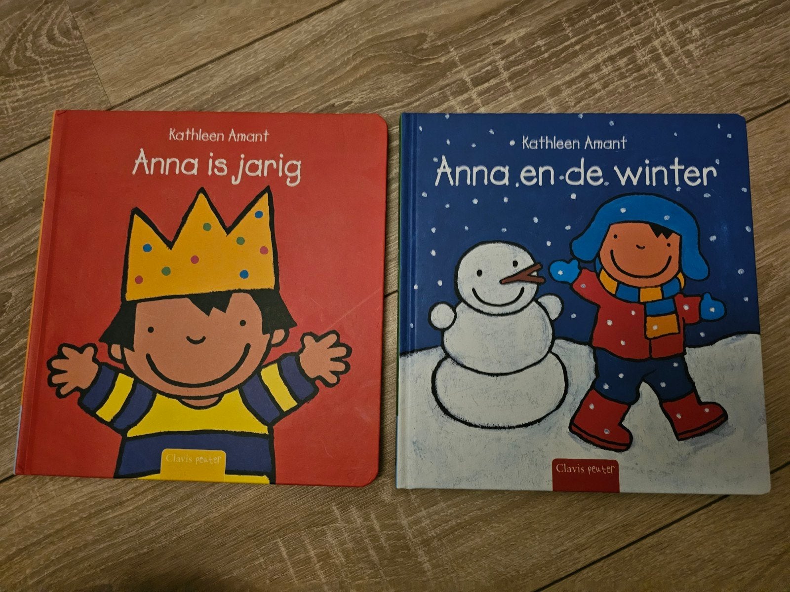 2 Anna boeken: Anna is jarig & Anna en de winter, Ophalen of Verzenden, Nieuw, Kathleen Amant, 2 tot 3 jaar