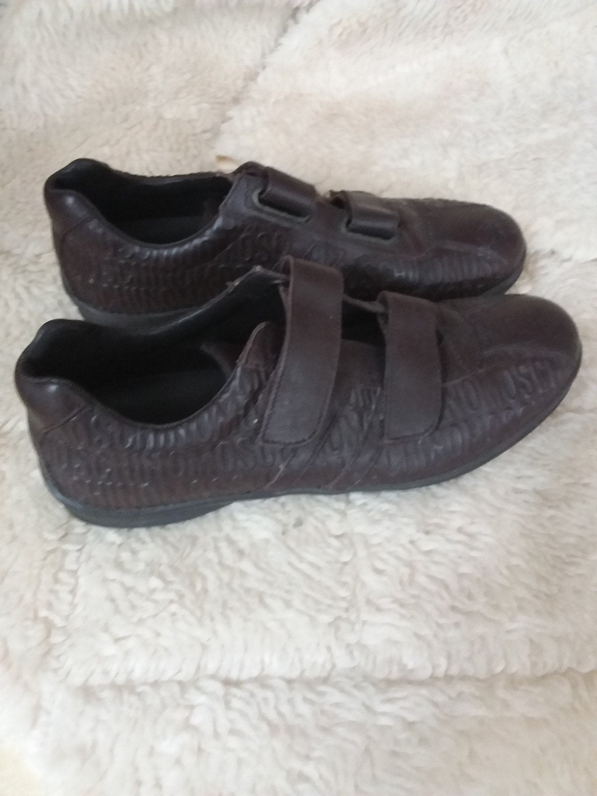 heren schoenen moschino, Ophalen of Verzenden, Zo goed als nieuw, Bruin, Moschino