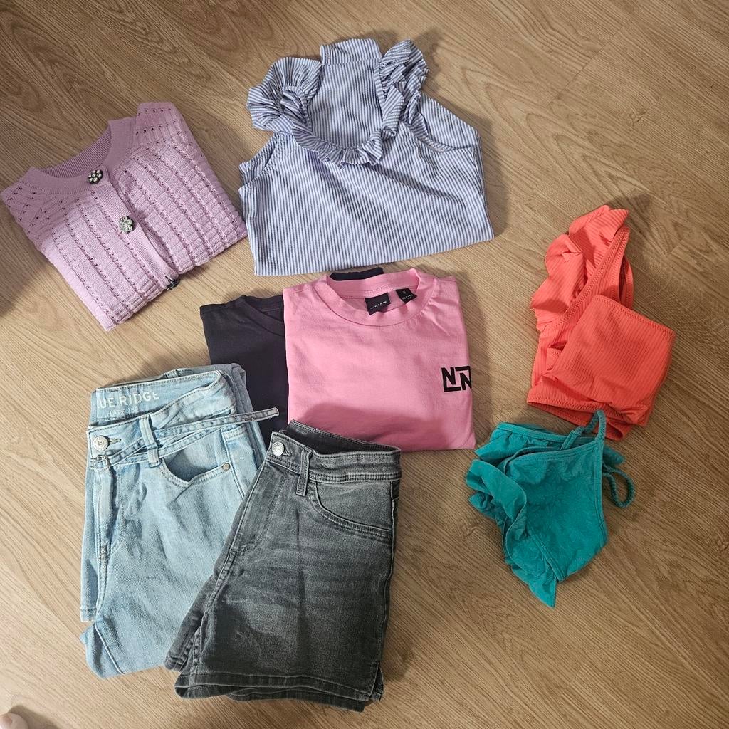 Kledingpakket maat 146/152 WE, NIK&NIK, Shoeby, H&M en Hema, Ophalen of Verzenden, Zo goed als nieuw, Maat 34 (XS) of kleiner