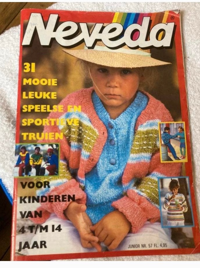 Neveda breiblad kinderen, Ophalen of Verzenden, Zo goed als nieuw, Haken, Patroon of Boek