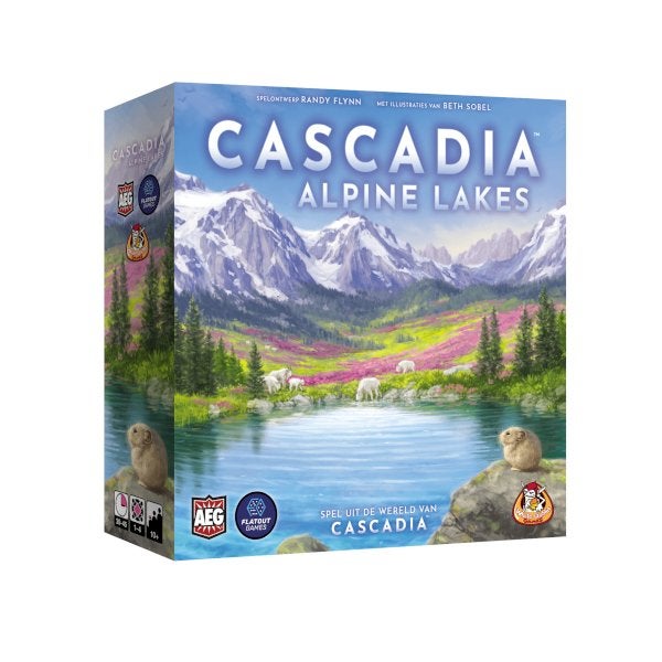 Cascadia Alpine Lakes Bordspel White Goblin Games Nieuw, White Goblin Games, White Goblin Games, White Goblin Games, Nieuw