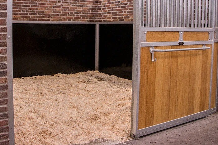 Stal - wei - paddock voor paard, Dieren en Toebehoren, Stalling en Weidegang, Weidegang, 1 paard of pony