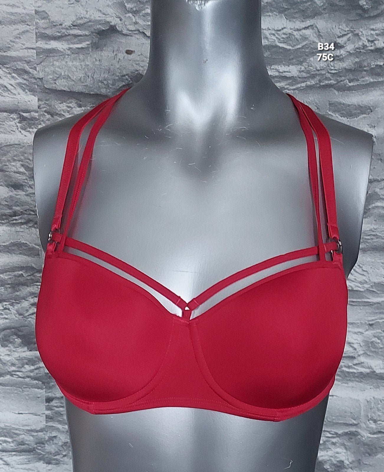 Marlies Dekkers "Dame de Paris"  - 75C, Marlies Dekkers, Ophalen of Verzenden, Rood, BH