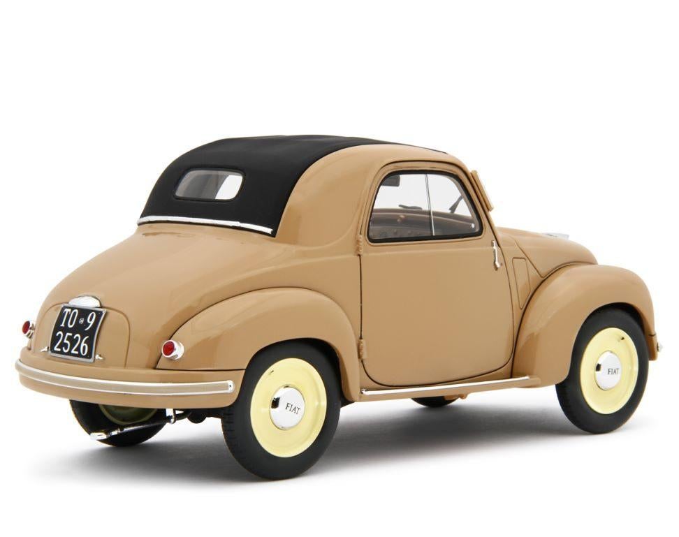 1:18  Fiat 500C Topolino 1949  -   Nu € 101,15, Hobby en Vrije tijd, Overige merken, Laudoracing, Auto, -