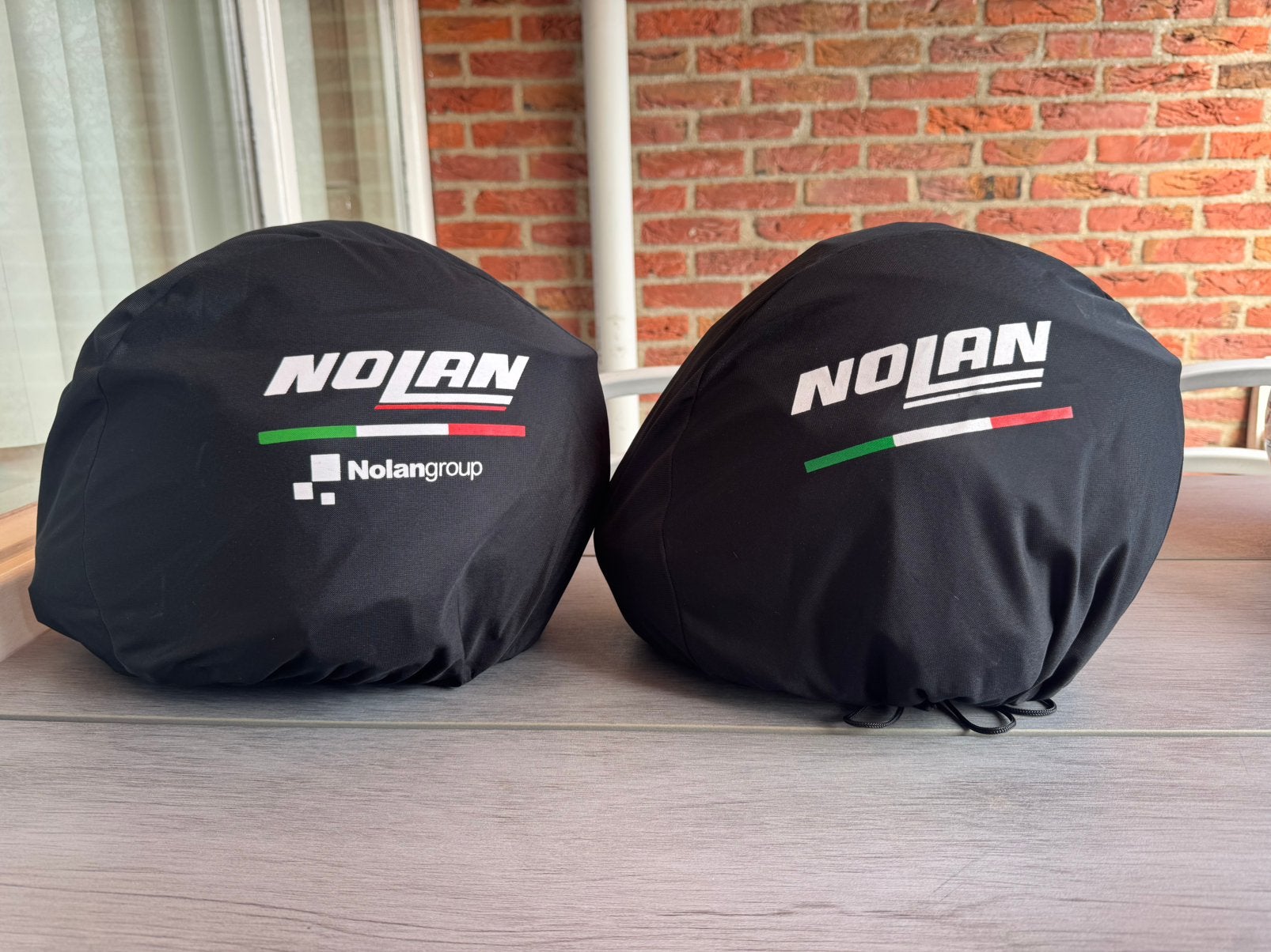 Twee Nolan N100-6 Systeemhelm met Cardo Spirit communicatie, Motoren, Kleding | Motorhelmen, Systeemhelm, Ophalen of Verzenden