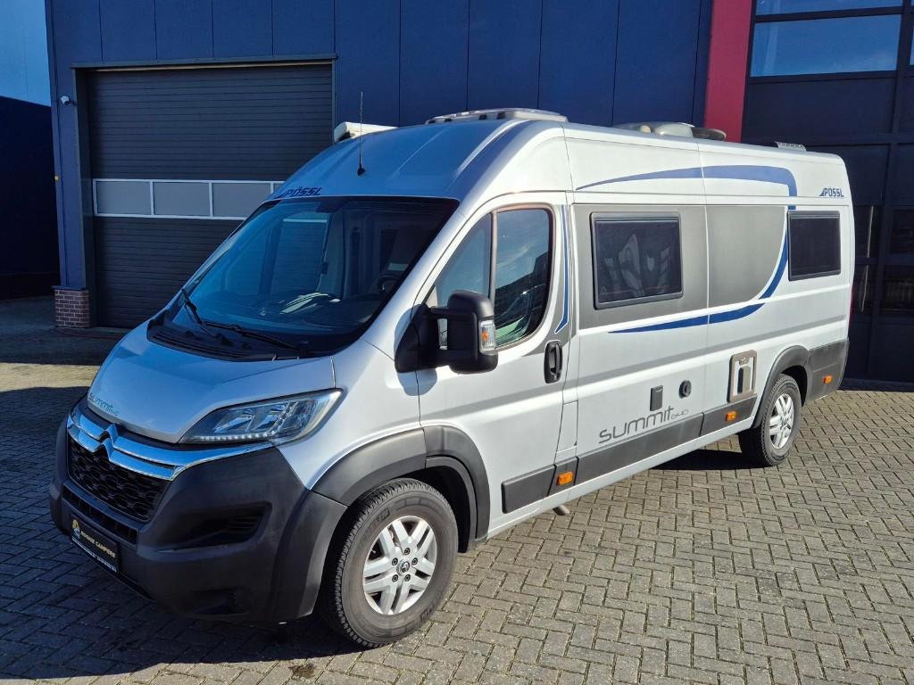 2019 Pössl Summit 640, lengte bedden, super coole buscamper!, Caravans en Kamperen, Campers, Buscamper of Camperbus, Pössl, 6 tot 7 meter