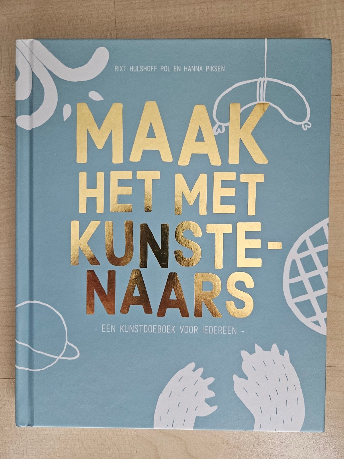 Maak het met kunstenaars - Een kunstdoeboek voor iedereen, Boeken, Ophalen of Verzenden, Zo goed als nieuw, Overige onderwerpen