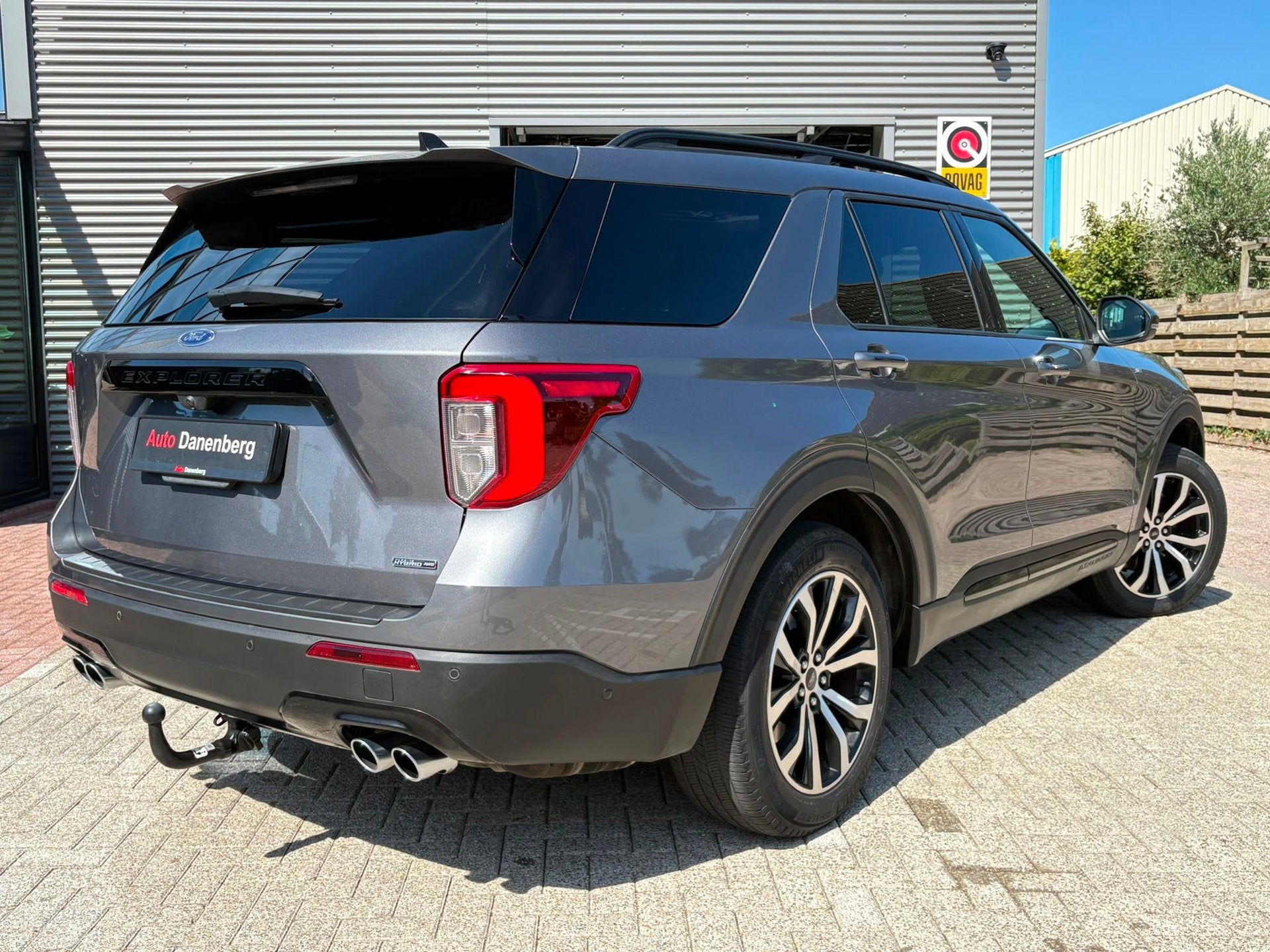 Ford Explorer 3.0 V6 EcoBoost PHEV ST-Line, Auto's, Dealer onderhouden, Adaptive Cruise Control, 2441 kg, Bedrijf