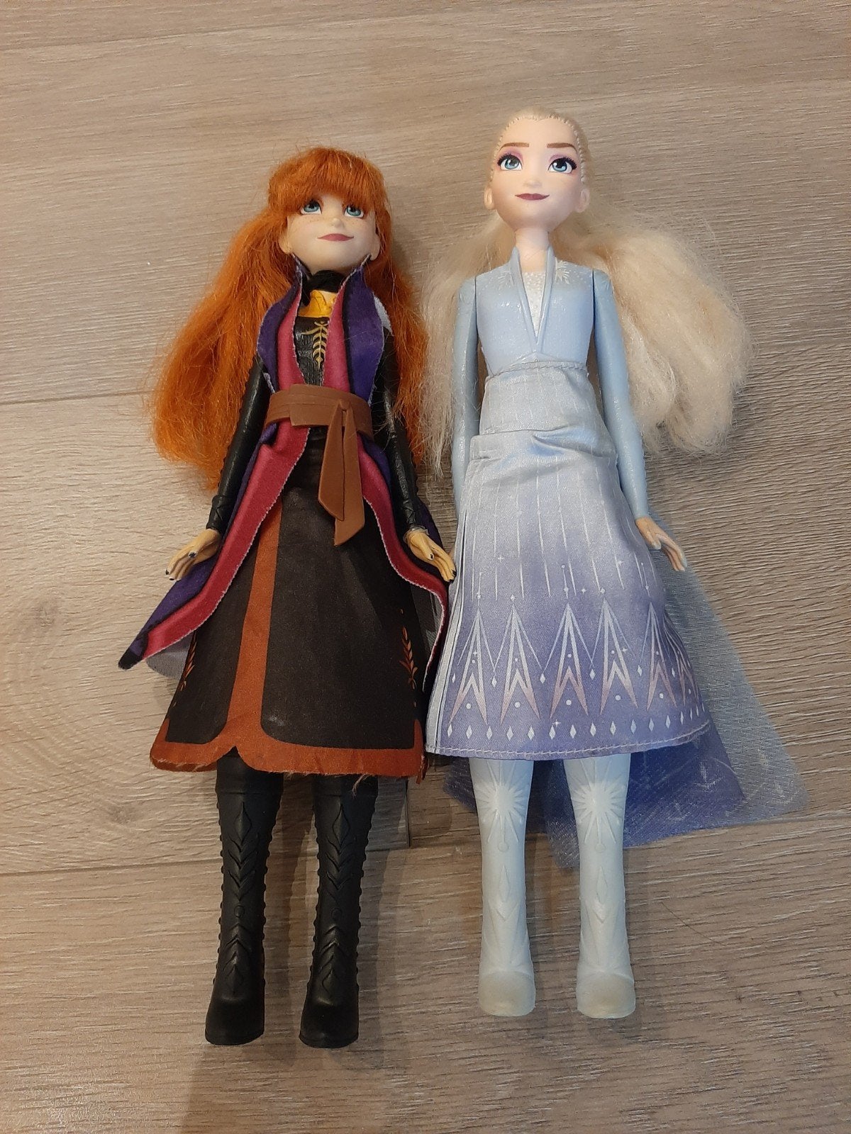 Anna en Elsa Frozen poppen met licht, werkend, Ophalen of Verzenden, Barbie