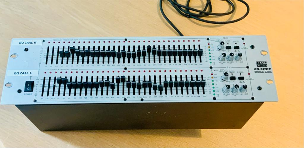 DAP audio EQ 3231F grafische equalizer, Ophalen of Verzenden, Gebruikt, Equalizer