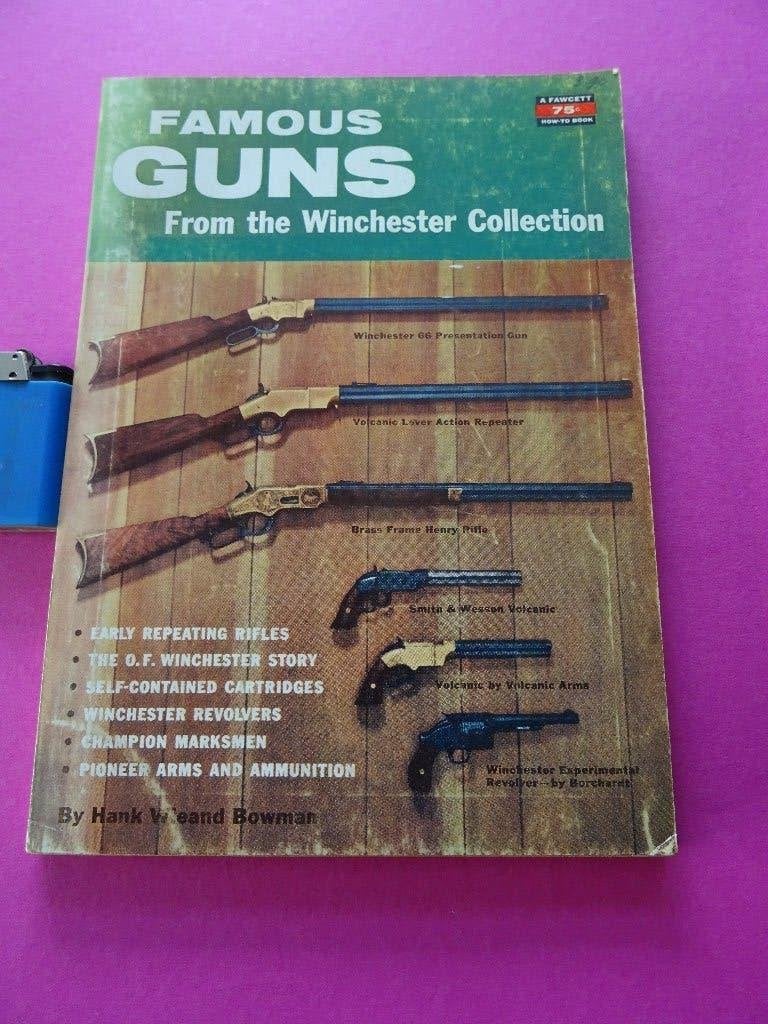 ANTIEK BOEKJE  WAPENS WINCHESTER COLLECTIE GEWEER REVOLVER, Ophalen of Verzenden