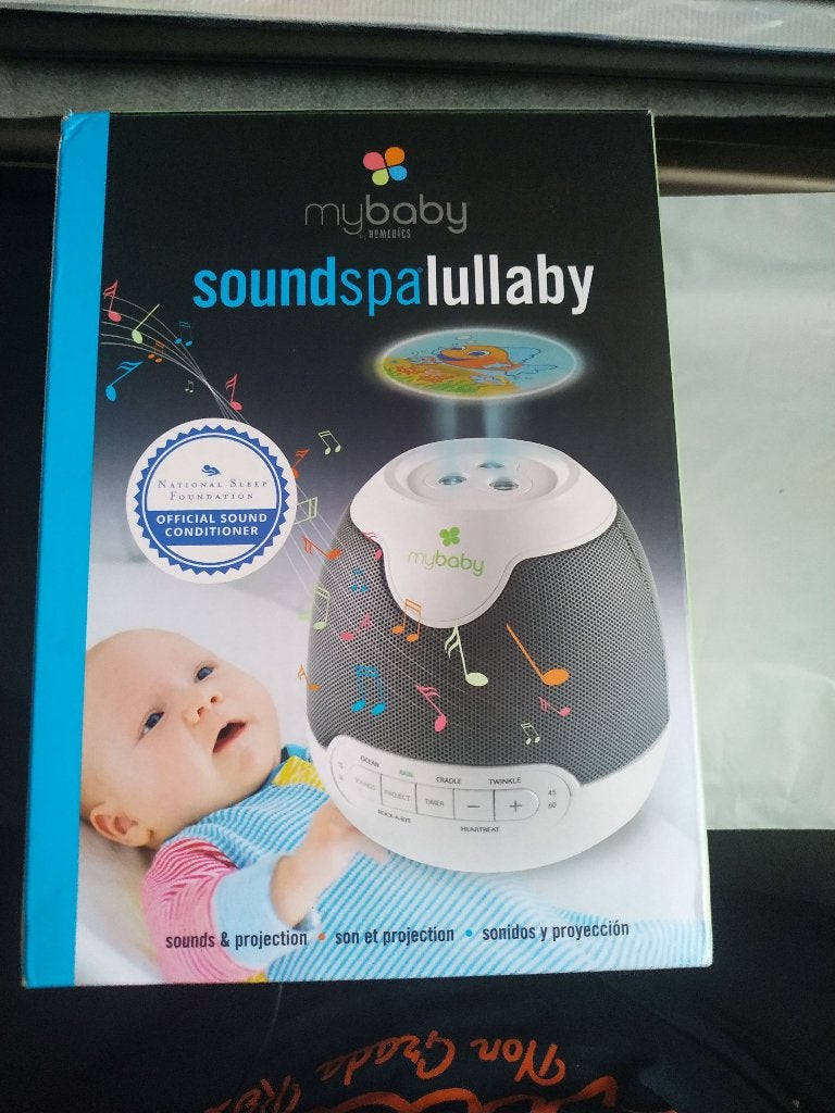 Homedics MyBaby SoundSpa Lullaby, Overige merken, Nieuw, Ophalen of Verzenden, Grijs