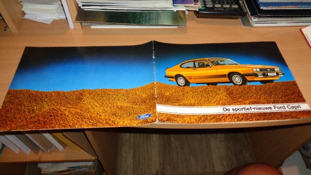 Folder FORD CAPRI    1-1978, Verzenden, Gelezen, Ford