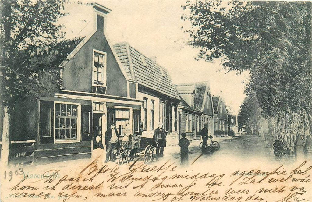 701-186-015 Assendelft, Ophalen of Verzenden, Voor 1920, Noord-Holland