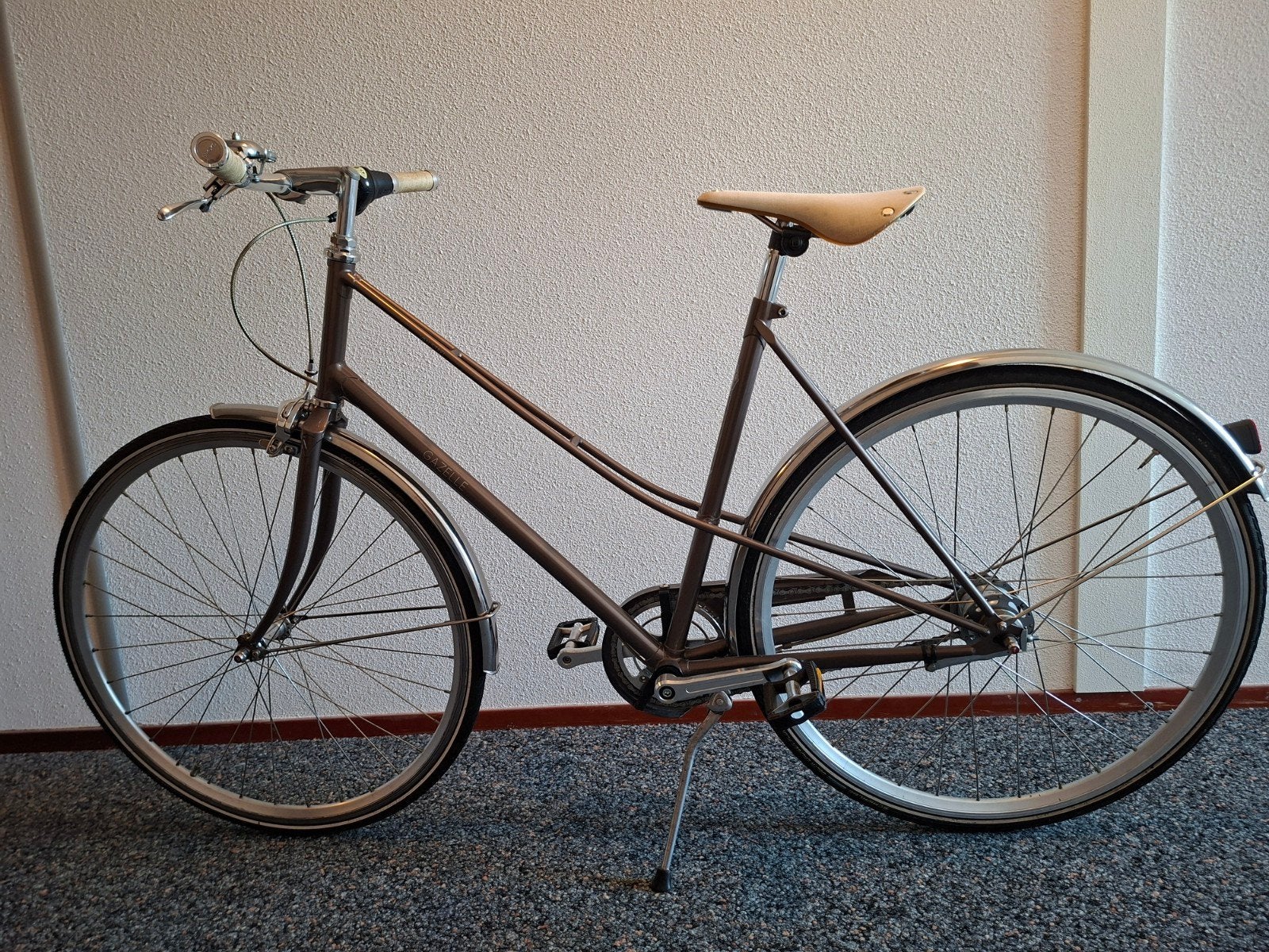 Van Stael Gazelle fiets., Ophalen, Terugtraprem, Versnellingen, 56 cm of meer