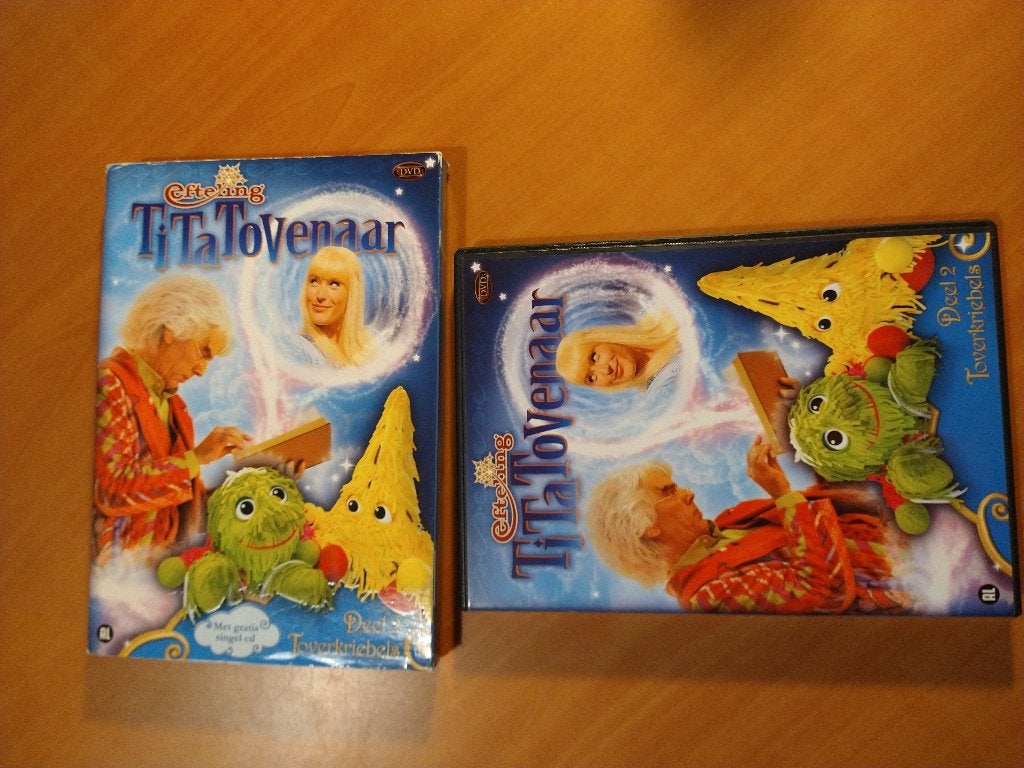 DVD Efteling Tita Tovenaar 2 - Toverkriebels, Alle leeftijden, Ophalen of Verzenden, Zo goed als nieuw