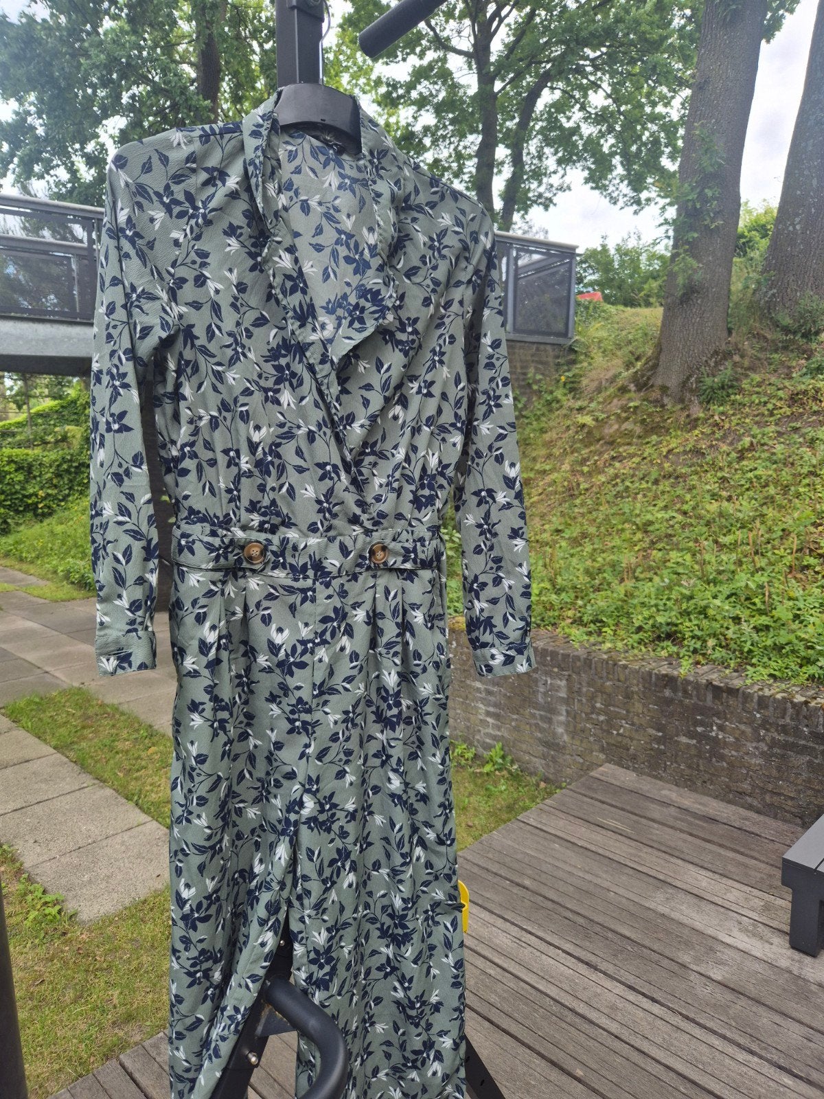 Vero Moda jumpsuit maat L, Kleding | Dames, Jumpsuits, Ophalen of Verzenden, Zo goed als nieuw, Maat 42/44 (L), Zwart