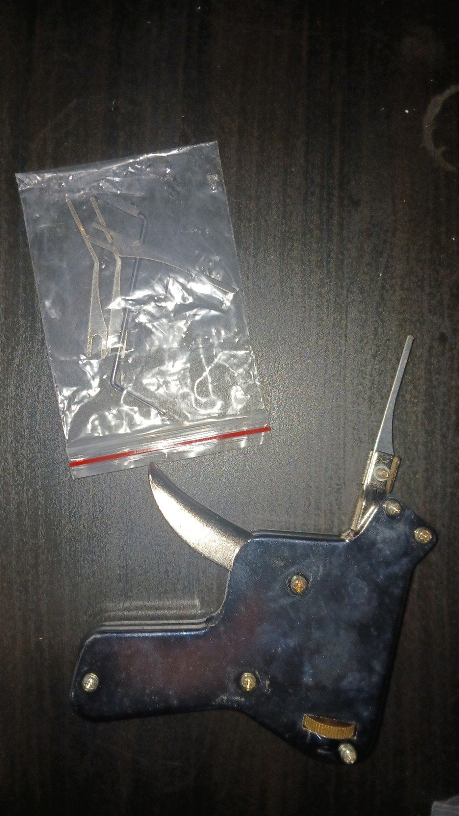 Lockpicking set met pistoolgreep en diverse picks, Ophalen, Gebruikt, Overige typen, Overige merken