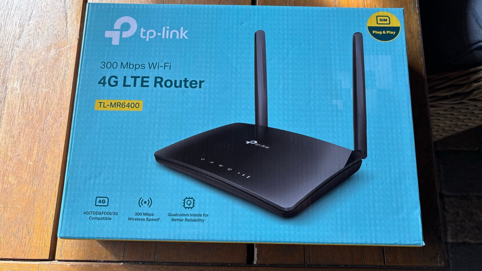 TP-Link TL-MR6400 4G LTE Router - Nieuw in doos, Ophalen of Verzenden, Nieuw, Router