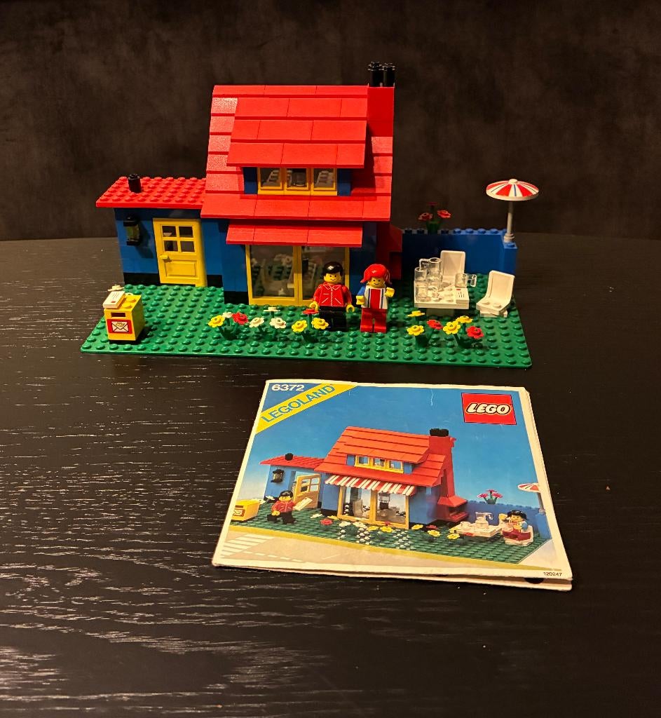 Legoland 6372 Town House, 100% compleet, incl boekje, Compleet, Lego, Ophalen of Verzenden, Zo goed als nieuw