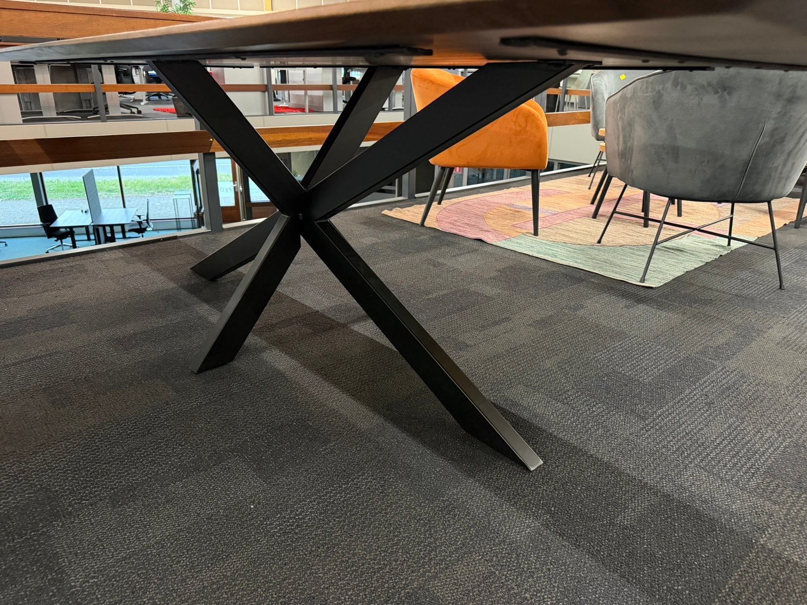 Eettafel l 240x100 l nieuw l SHOWROOM UITVERKOOP!, Rechthoekig, Nieuw, 200 cm of meer, 50 tot 100 cm